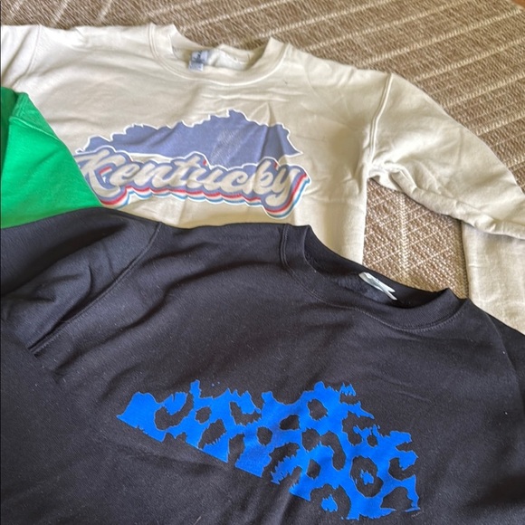 Kentucky Graphic Sweatshirt Bundle - Green, Cream, Black - Picture 3 of 6